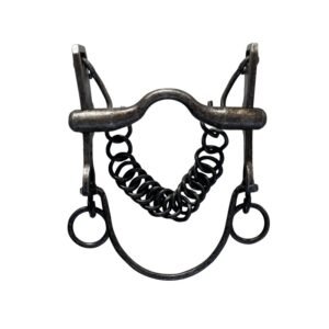 BOCADO VAQUERO INOXIDABLE ENVEJECIDO EMBOCADURA SUAVE