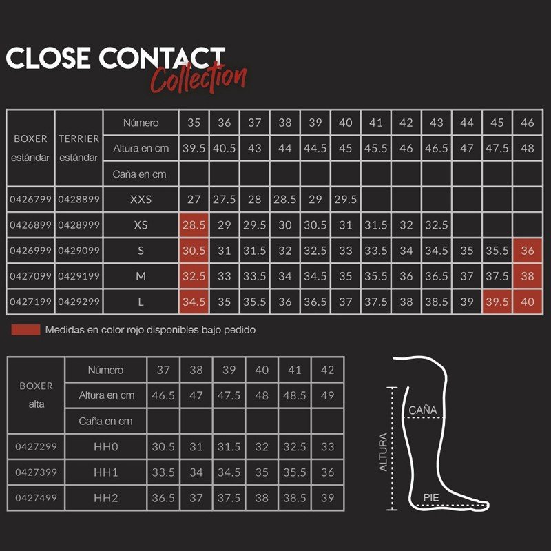 BOTAS TATTINI BOXER CLOSE CONTACT - Imagen 2