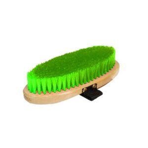 BRUZA DASLO MANGO MADERA CON CERDA FLUORESCENTE