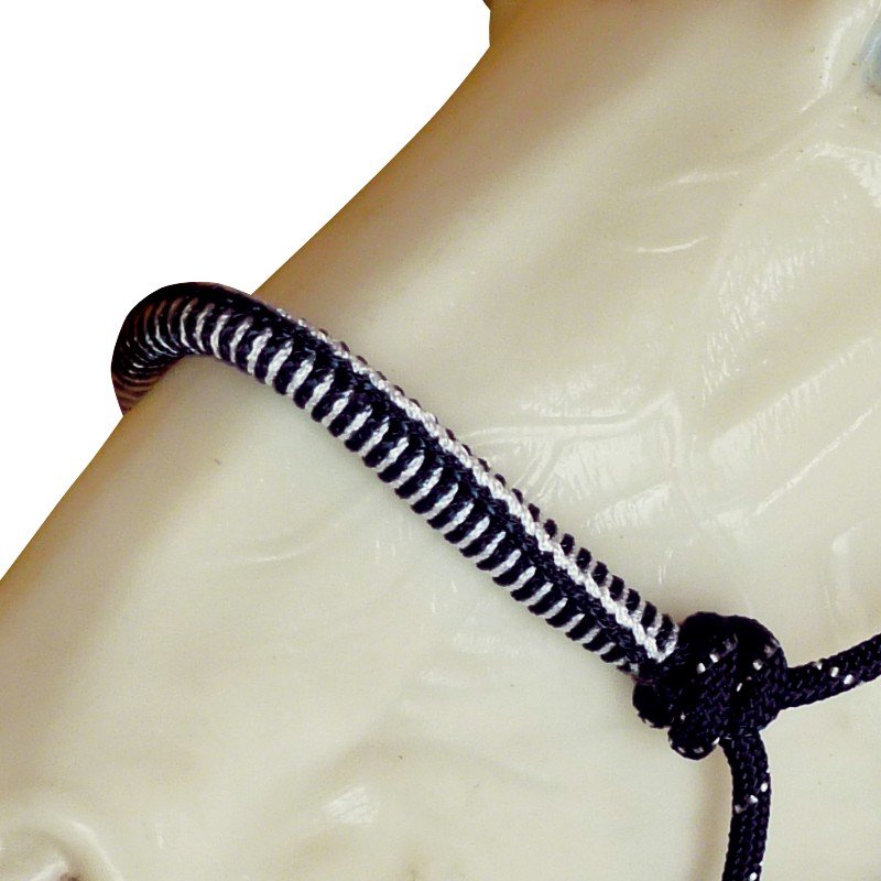 Cabezada de nudos con muserola forrada con ramal - Imagen 8