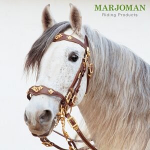 CABEZADA MARJOMAN MODELO PORTUGUÉS DE CORTESÍA DOBLE RIENDA