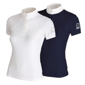 Camisa Tattini de mujer con inserciones microperforadas