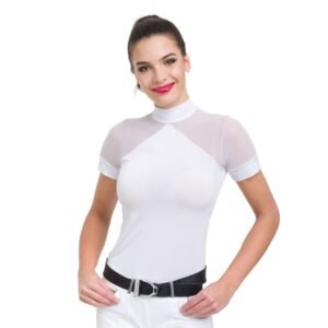 Camiseta hípica de concurso MARIELLE manga corta