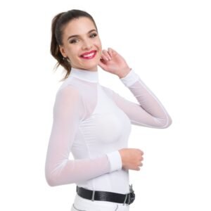 Camiseta hípica de concurso MARIELLE manga larga