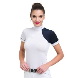 Camiseta hípica de concurso SIMPLY DAME manga corta