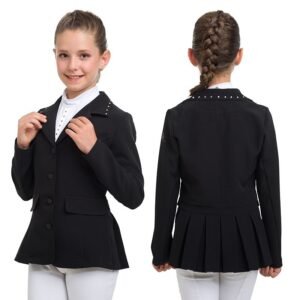Chaqueta de concurso de niña I LOVE CRYSTAL softshell