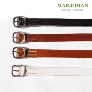 CORREAS MARJOMAN DE CUERO PARA ESPUELA INGLESA (par)