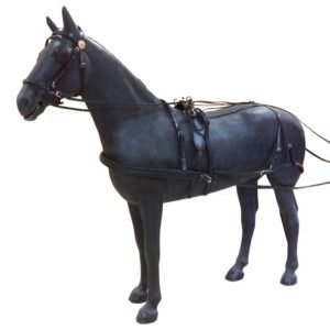 ENGANCHE CON PECHOPETRAL PARA UN CABALLO