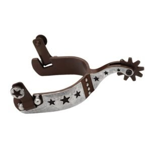 ESPUELA TEJANA METAL OSCURECIDO + ESTRELLA