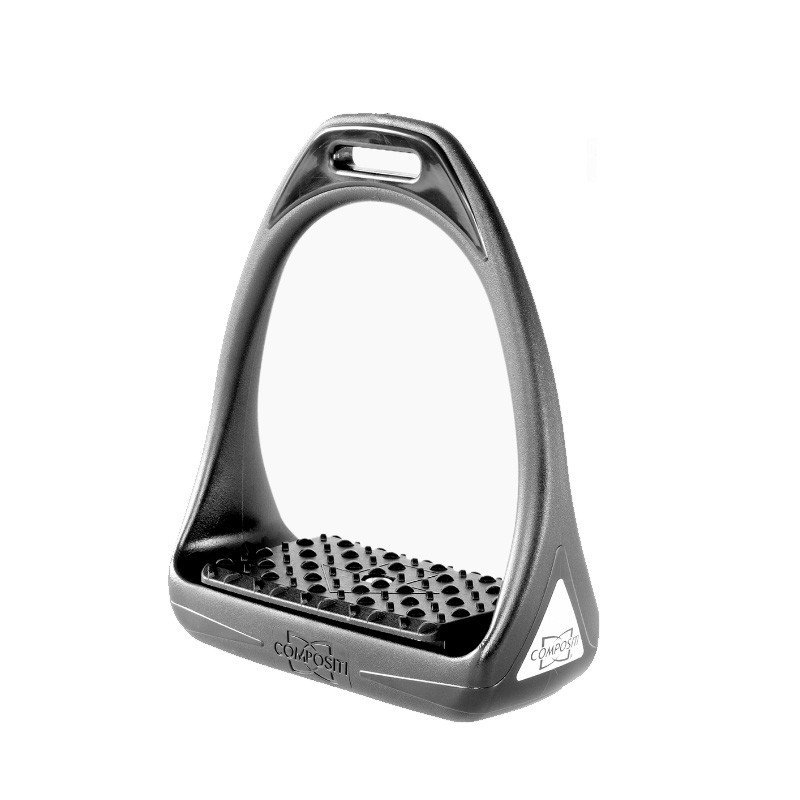 ESTRIBO COMPOSITI 3D REFLEX CON AMORTIGUACIÓN Y REFLECTANTES