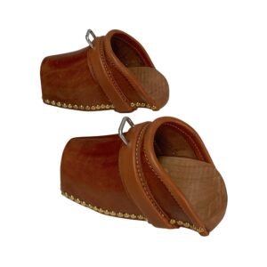ESTRIBO ZUECO CON BASE DE MADERA