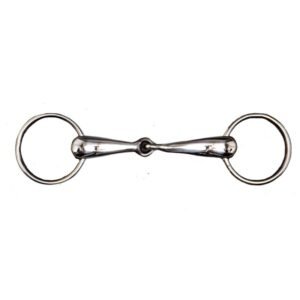 FILETE PARTIDO, EMBOCADURA GRUESA, ACERO INOX