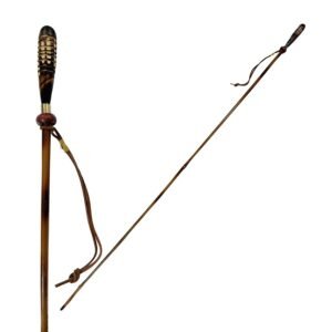 Fusta artesanal con pomo rallado