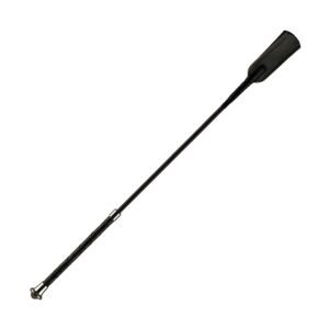 FUSTA DASLO MANGO EN CUERO NEGRO 60 CM