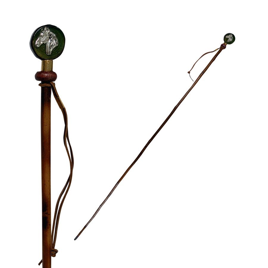 Fusta de madera pomo con fornitura - Imagen 4