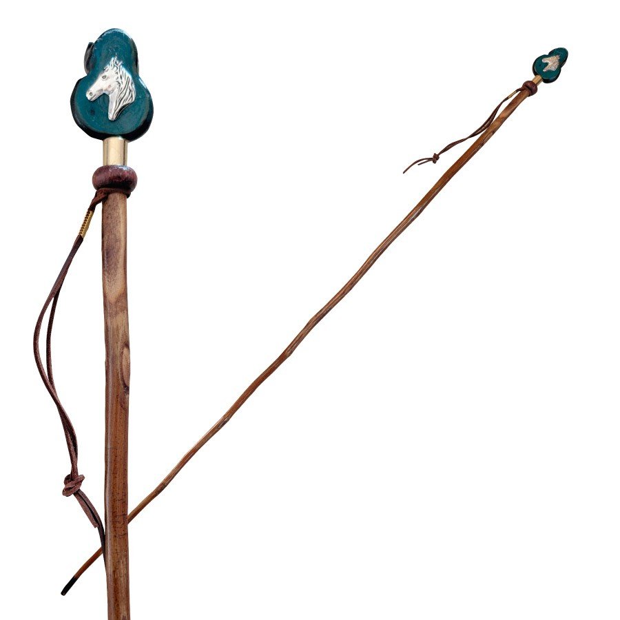 Fusta de madera pomo con fornitura - Imagen 7