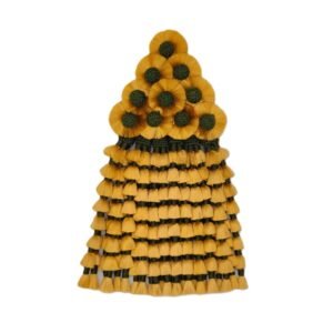 Mosquero de seda Deluxe mostaza