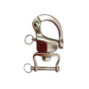 Mosquetón de enganche inox marino 110 mm