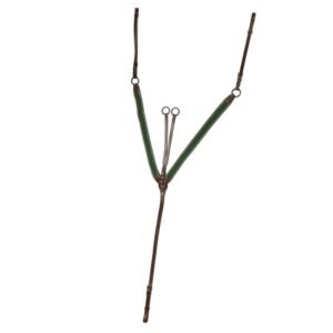 PECHOPETRAL DE Y ELÁSTICO CON TIJERILLA HEBILLA PAVONADA