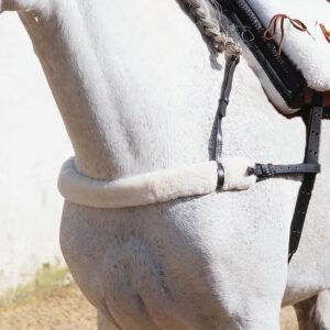 PECHOPETRAL MARJOMAN VAQUERO CON FORRO DE BORREGO NATURAL
