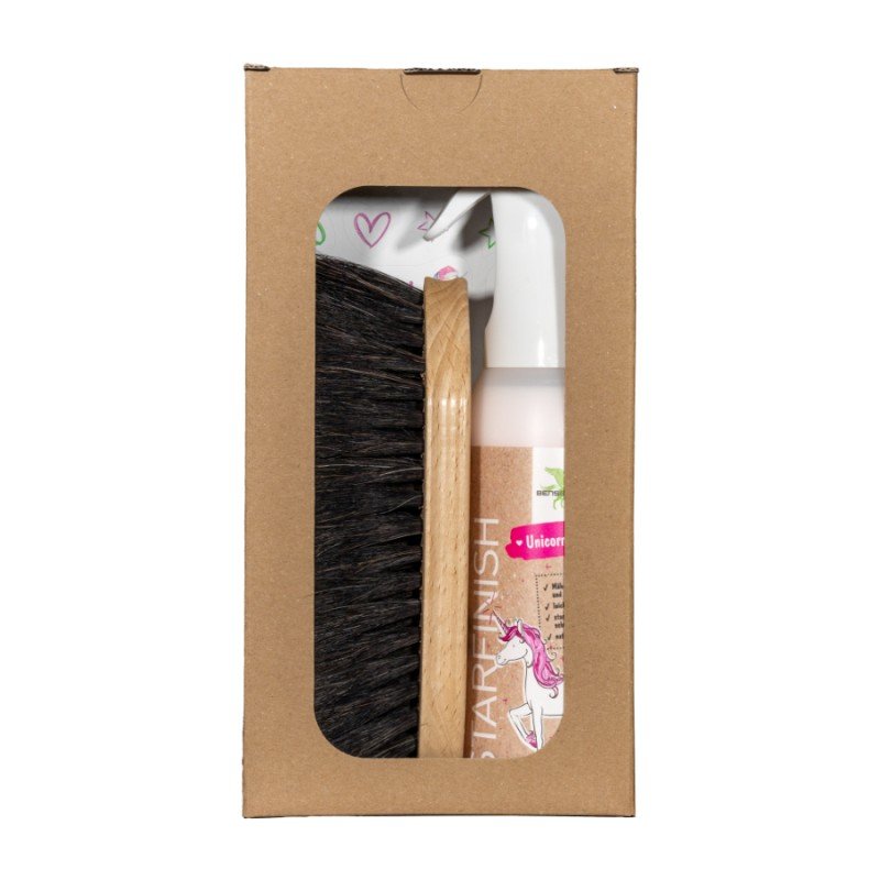 Set de cepillo de brillo + acondicionador Unicorn Bense & Eicke