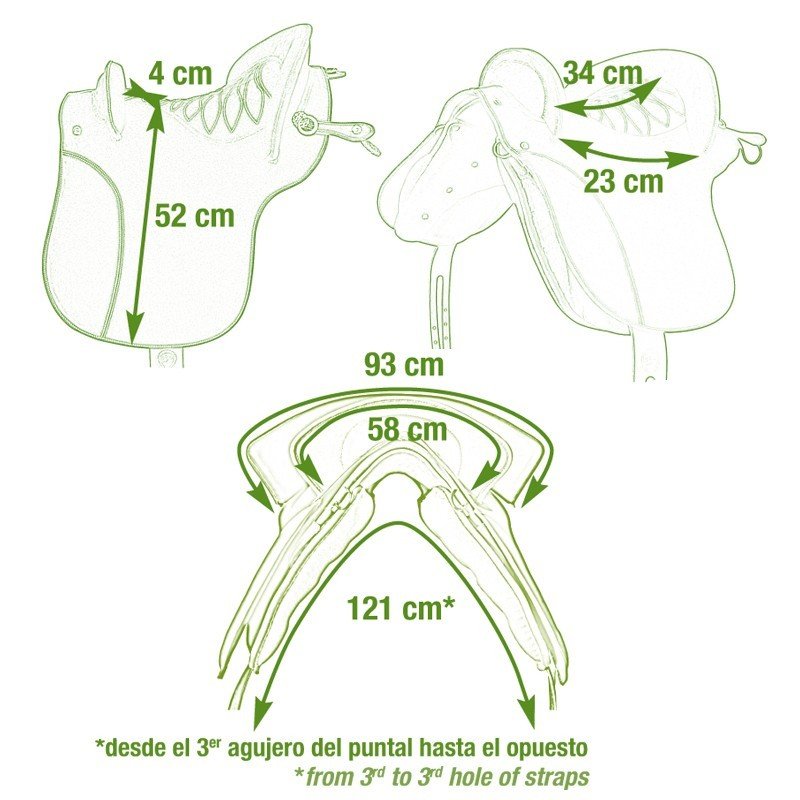 SILLA MARJOMAN POTRERA CLÁSICA ASIENTO PROFUNDO - Imagen 4