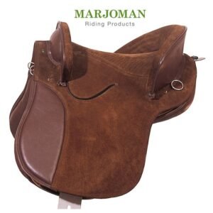 SILLA MARJOMAN POTRERA DE CUERO DOBLE DE SERRAJE