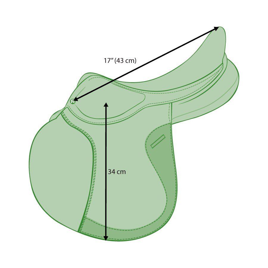 SILLA SALTO OMEGA LINE CUERO DOBLE CON PUENTES INTERCAMBIABLES - Imagen 10