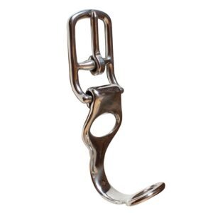 Soporte con hebilla para varas de enganche